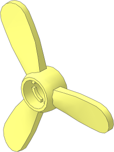 Duplo Propeller  3 Blade  4 Diameter