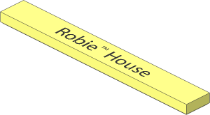 Tile  1 x  8 with "Robie House" Pattern