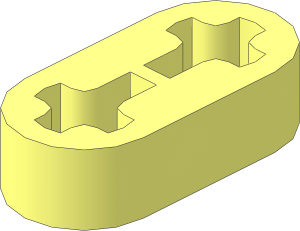 Technic Beam  2 x  0.5 Liftarm