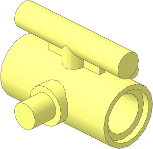 Technic Pin Joiner Round with Slot, Bar and Pivot