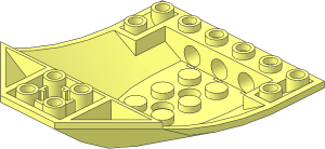 Wedge  6 x  8 x  2 Triple Inverted