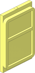 Glass for Train Door