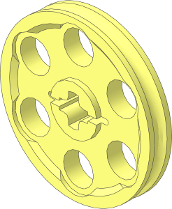 Technic Wedge Belt Wheel - Reinforced
