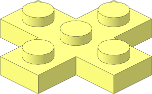Plate  3 x  3 Cross