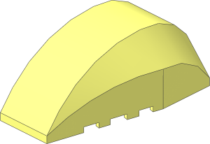 Windscreen  6 x  4 x  2 Canopy Curved