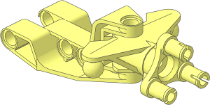 Technic Steering Arm With 2 Ball Joints (Complete)