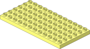 Duplo Plate  6 x 12