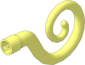 Animal Monkey Curved Tail Large
