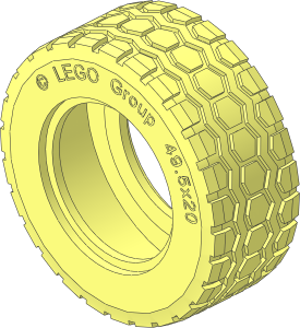 Tyre 20/ 48 x 30