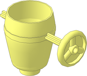 Duplo Vehicle Cement Mixer Bucket