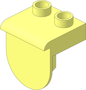Duplo Plate  1 x  2 with Overhang (Needs Work)