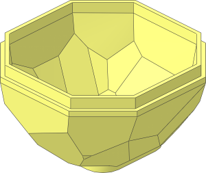 Rock  4 x  4 x  1.667 Bottom