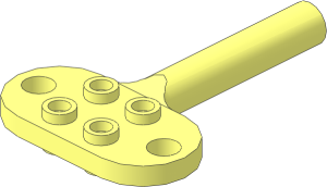 Key for Motor Wind-Up  4 x 10 x  3