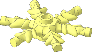 Snow Flake  4 x  4