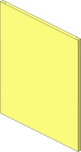 Glass for Window  1 x  6 x  6
