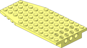 Wing  6 x 12 with Technic Brick