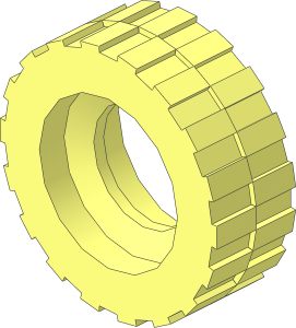 =Tyre  6.4/ 75 x  8 Shallow Offset Tread