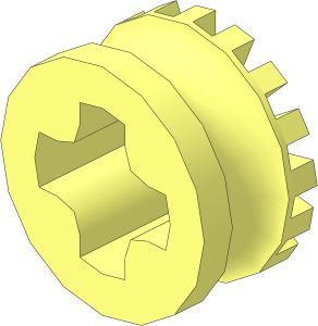 Technic Bush  1/2 Type 1