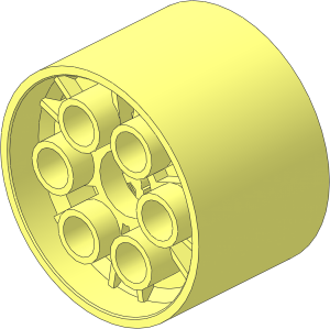 Wheel Rim 20 x 30 Smooth with 6 Pinholes