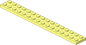 Plate  2 x 16