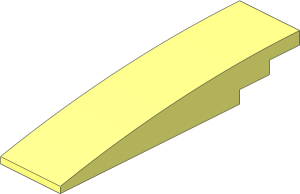 Slope Brick Curved  8 x  2
