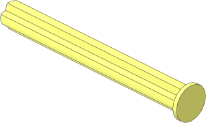 Technic Axle  5 with Stop