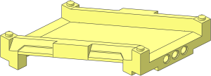 Car Track 16 x  8 x  2 Ramp Height 4