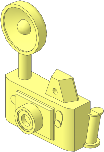 Fabuland Camera with Bulb Flash