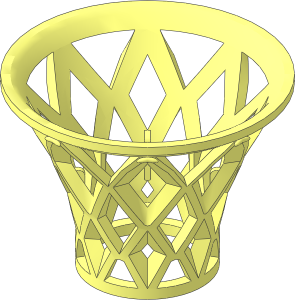 Minifig Basketball Net for Hoop