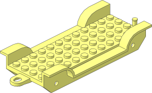 ~Vehicle Chassis 12 x  6 with Tow-Hook