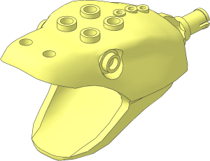 Animal Serpent Basilisk Head