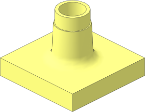Duplo Sign Post Base Short