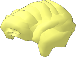 Minifig Hair Wavy