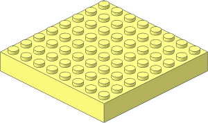 Brick  8 x  8 with Reinforced Underside