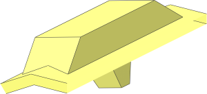 ~Caterpillar Track 1.7 Wide - Segment Curved