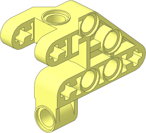 Technic Bionicle Rahkshi Lower Torso Section
