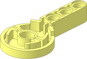 Technic Beam  3 with Rotation Joint 3 Socket
