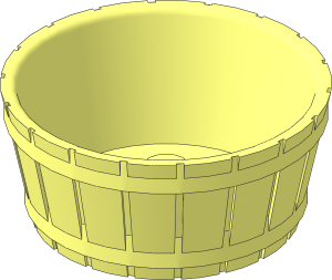 Barrel  4.5 x  4.5