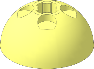 Hemisphere  3 x  3 Ball Turret