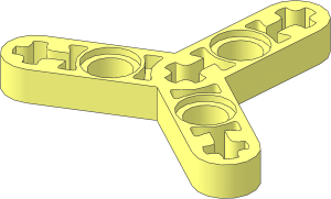 Technic Rotor  3 Blade x 0.5 Liftarm