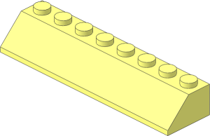 Slope Brick 45  2 x  8