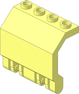 Hinge Panel  2 x  4 x  3.333 Locking