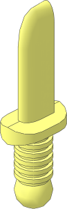 Minifig Knife