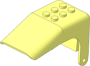 Fabuland Car Roof with Hinge