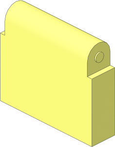Fabuland Car Roof with Hinge Support