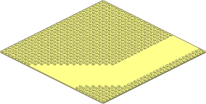 Baseplate 32 x 32 Road 9-Stud Driveway
