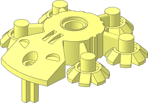 Constraction Shield  5 x  5 with Gear Tips