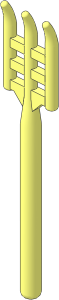 Minifig Pitchfork