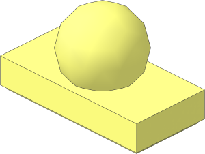 Tile  1 x  2 with Ball