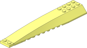 Wedge  4 x 16 Triple Curved